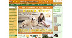 Desktop Screenshot of kork3000.de